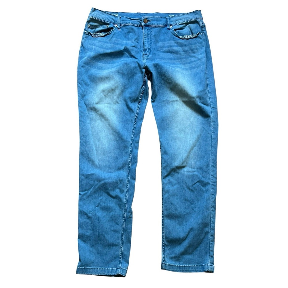 Mugsy Piers Jeans Stretch Denim Blue Casual Slim Fit Comfort, Size 40 x 32